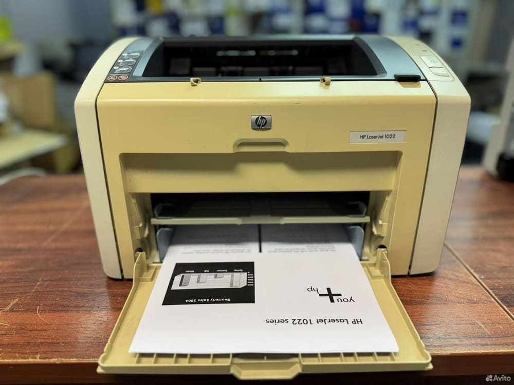 Принтер лазерный HP LaserJet 1022