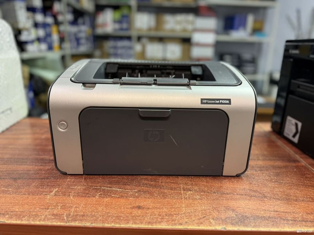 Принтер лазерный HP LaserJet P1006 — фото 2