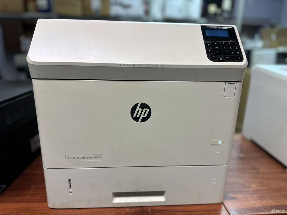 Принтер лазерный HP laserjet M605dn (232000)