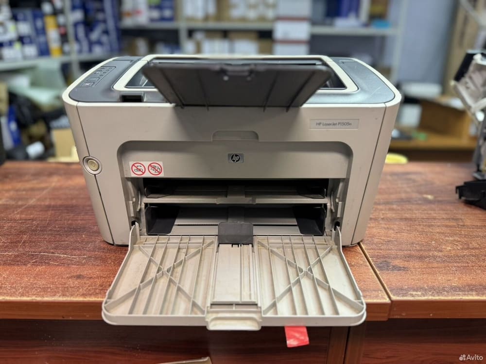 Принтер лазерный HP LaserJet P1505n LAN — фото 4