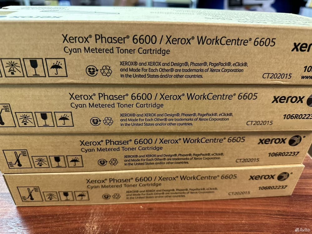 Тонер-картридж Xerox 106R02237 для Ph6600