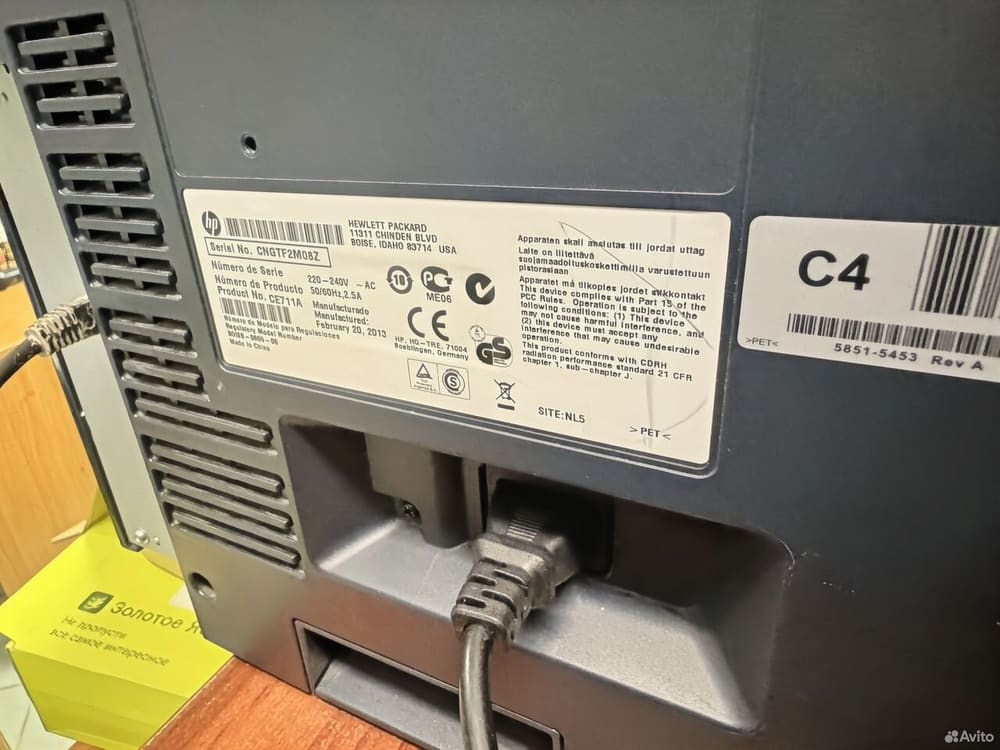 Принтер цветной А3 HP LaserJet CP5225n (Новый) — фото 4