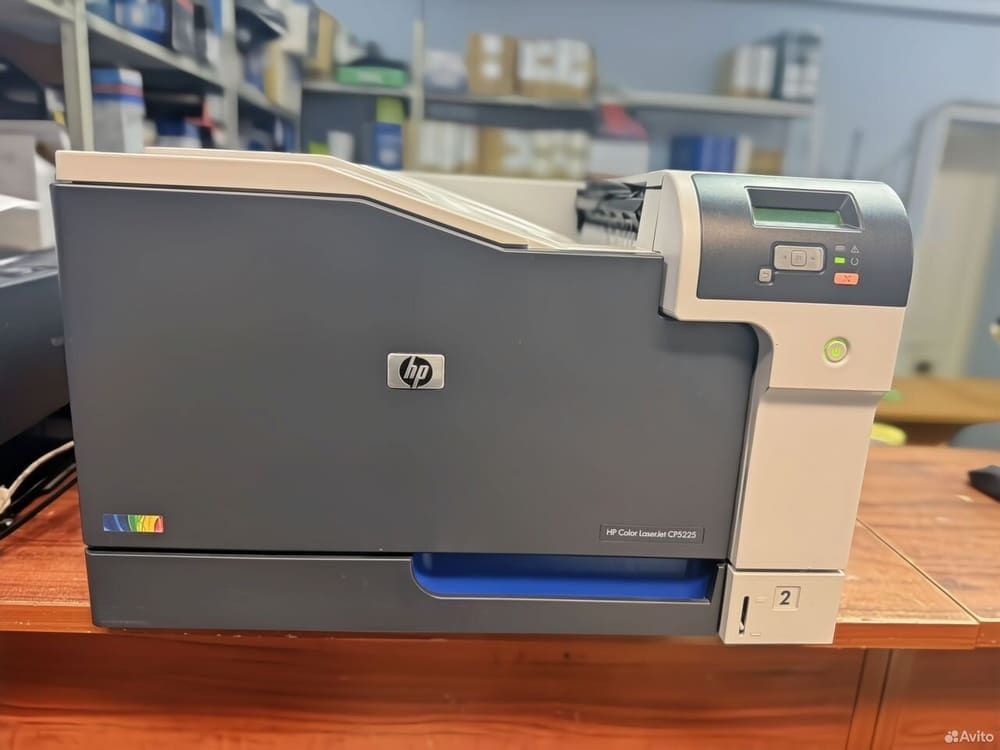 Принтер цветной А3 HP LaserJet CP5225n (Новый) — фото 2