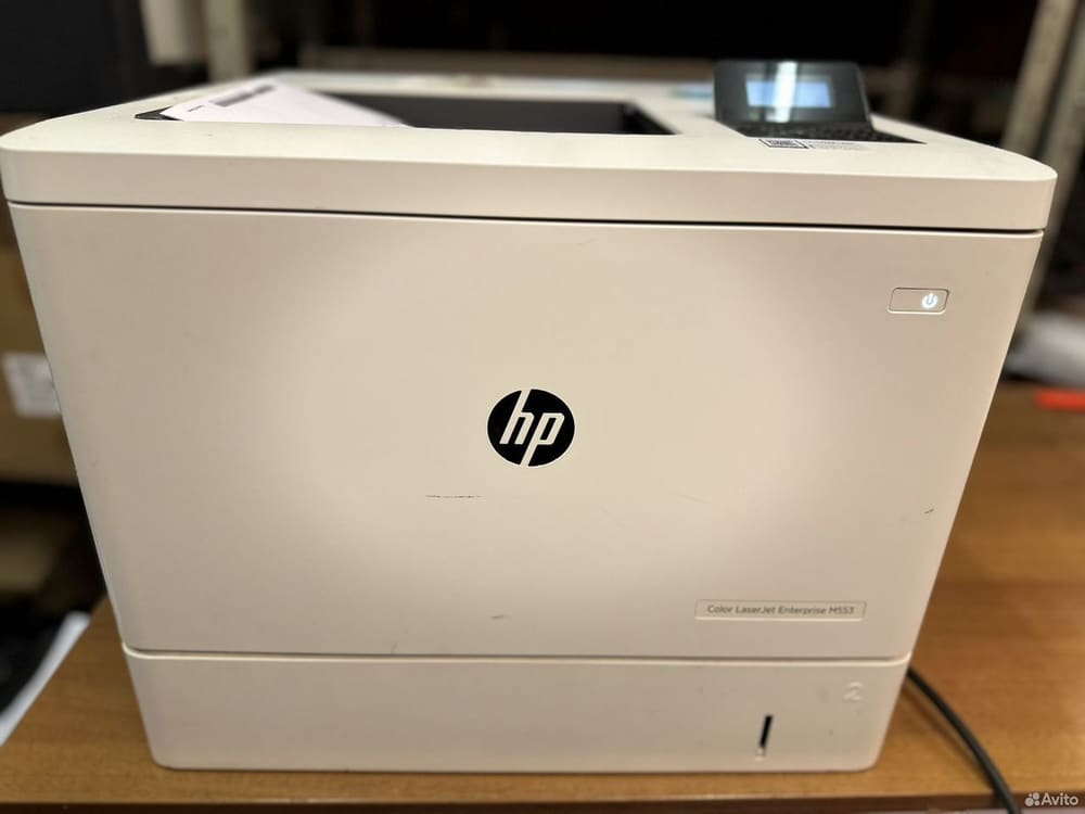 Цветной лазерный принтер HP LJ M553dn (242000)